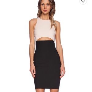 COPY - Elizabeth and James Lee Dress in Boudoir Pink & Black size 2